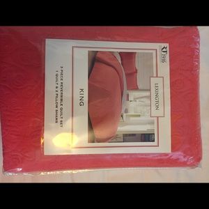 King reversible quilt